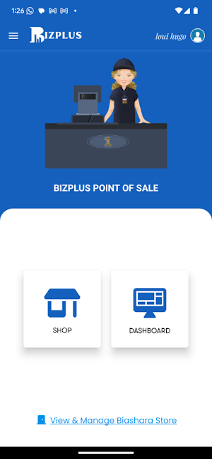 Bizplus Point of Sale Screenshot 1
