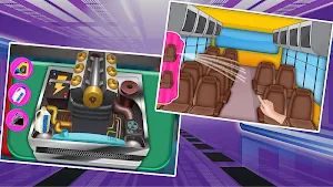Build the Bus in Factory: Vehicle Builder Games Screenshot 1