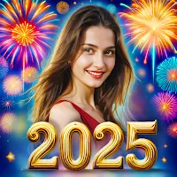 New Year Photo Frame 2025