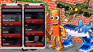Tung Tung Sahur Mod Minecraft Screenshot 2