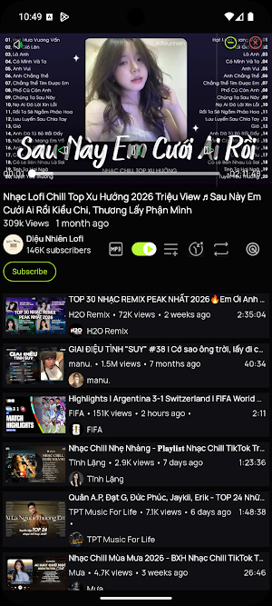 Sound Radar: Music Player Screenshot 1