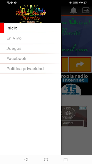 Radio Stereo Morrito Screenshot 2