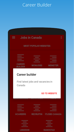 Jobs in Canada Screenshot 1