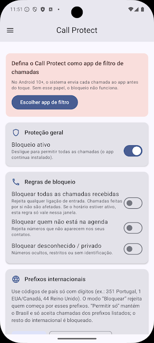 Call Protect Screenshot 0