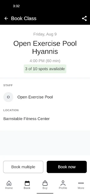 Mashpee Fitness Screenshot 2