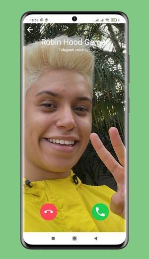 Fake Call Robin Hood Gamer Screenshot 2