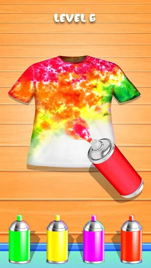 Tie Dye Dress Clothes Designer Screenshot 0