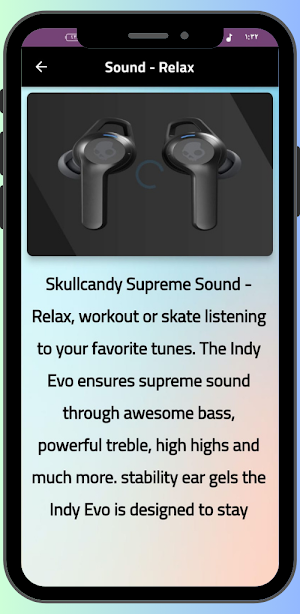 Skullcandy Indy Evo Guide Screenshot 1