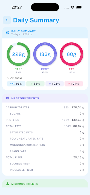 D-Fit: Flexible Diet with AI Screenshot 3