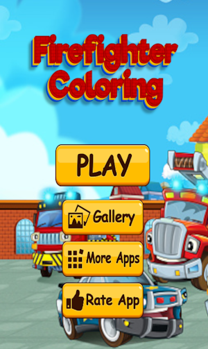 fire truck coloring book Screenshot 1