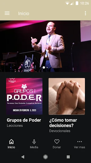 Ministerio Restauracion y Pode Screenshot 0