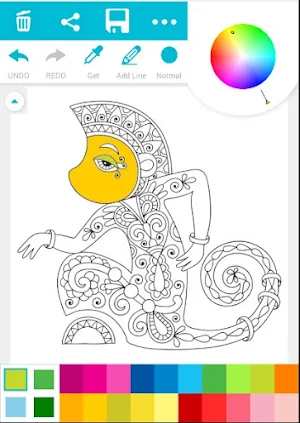 Learning Coloring Game for Kid Screenshot 1