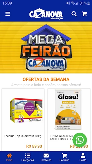 Cazanova Construção Screenshot 0