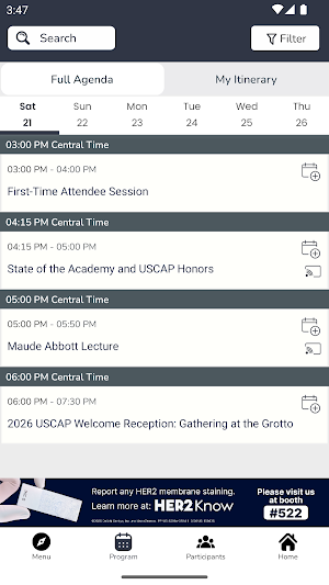 USCAP 2026 Screenshot 2
