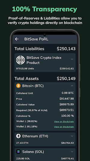 BitSave: Bitcoin & Crypto SIP Screenshot 3