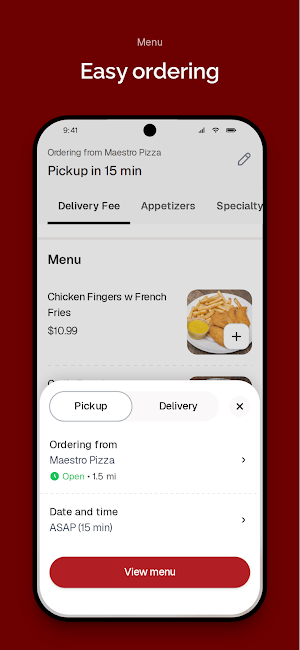 Maestro Pizza To Go Screenshot 2