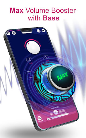 Music Equalizer-Volume Booster & Bass Booster Screenshot 1