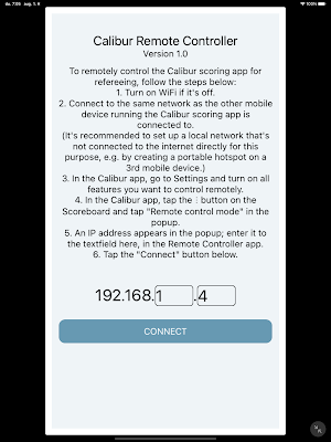 Calibur Remote Controller Screenshot 2