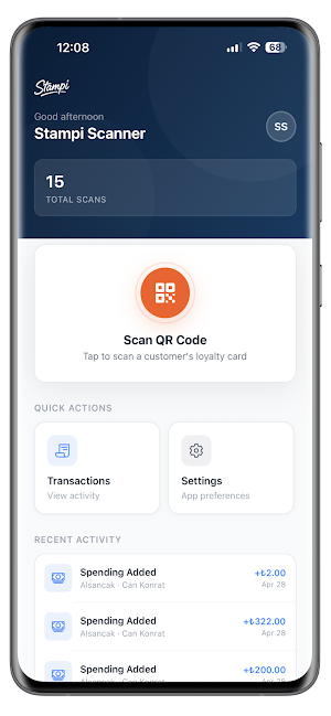 Stampi QR Scanner Screenshot 0