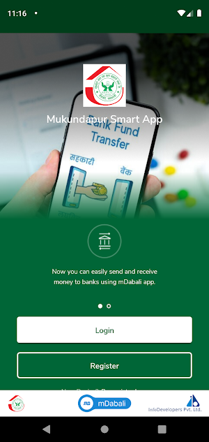 Mukundapur Smart Banking Screenshot 1