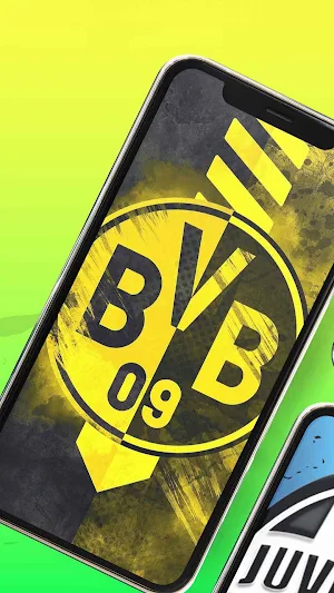 Football club Logo Wallpaper Screenshot 1
