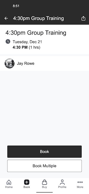 Rowe Fitness Solutions Screenshot 2