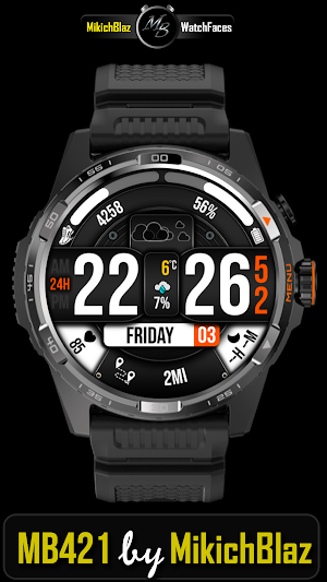 Digital Watch MB421 Screenshot 0