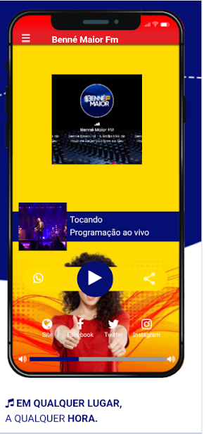 Radio Benné Maior Fm Screenshot 2