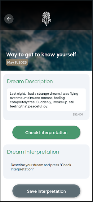 Dream Catcher AI Screenshot 2