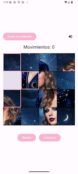 Taylor Swift Puzzle Screenshot 1