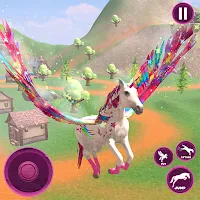 Flying Horse Unicorn Game