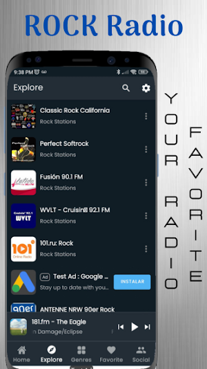 Rock Radio Screenshot 0