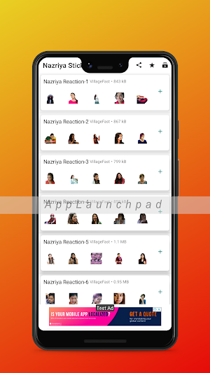 Nazriya  Stickers | WA Sticker Screenshot 0