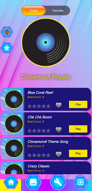 Cinnamoroll Royalty Piano Screenshot 0