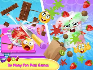 Glitter Food Makeup Slime - Kitchen Fun Screenshot 3