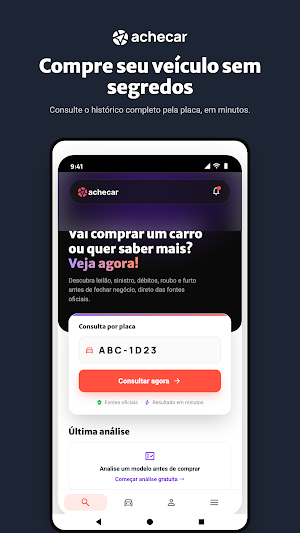 Achecar - Consulta Veicular Screenshot 0