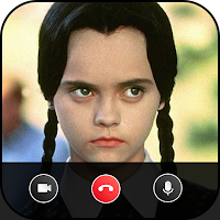 Video Call Wednesday Addams