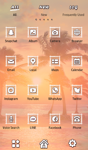 Summer Wallpaper Tropical Beach Sunset Theme Screenshot 2