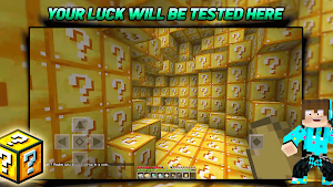 Lucky Block Craft Mod MCPE Screenshot 1