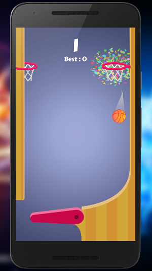 Flipper Dunk Ball - Basketball Dunk Screenshot 3