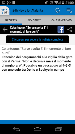 Atalanta 24h Screenshot 2
