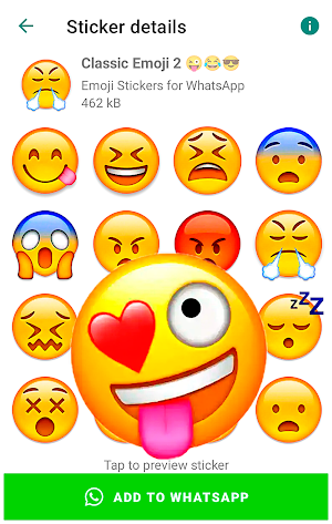 Emoji Stickers for WhatsApp Screenshot 3
