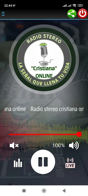 Radio stereo cristiana online Screenshot 0