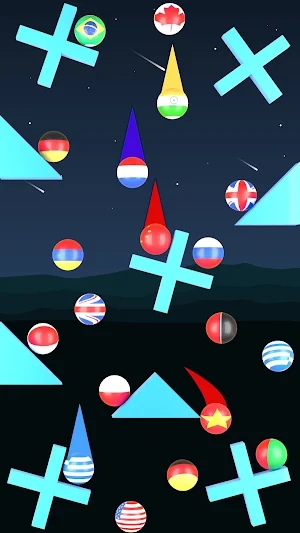 World Marble Run Country Balls Screenshot 1