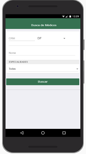 Busca de Médico Screenshot 1