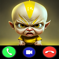 Scary Baby Evil Video Call