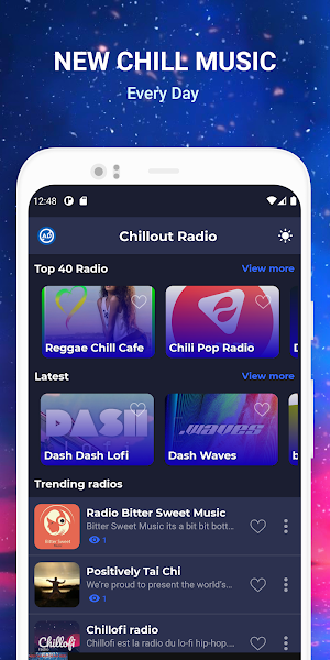 Chillout Ambient - Music Radio Screenshot 2