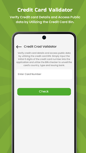 Online Credit Card Checker Screenshot 3
