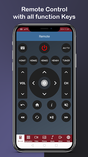 Remote for Magnavox Roku TV Screenshot 0