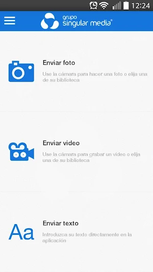 Grupo Singular Media Screenshot 2